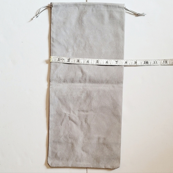 Gray Drawstring Pouch - Picture 2 of 5